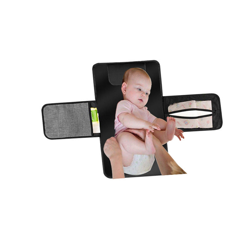 Stylish Waterproof Portable Baby Changing Mat for Mess Free Travel